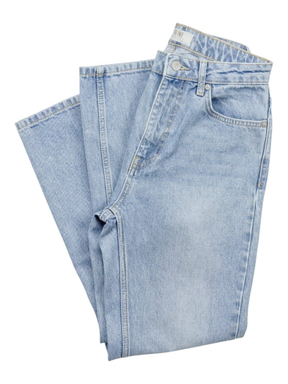 Free People We The Free Mom Ankle Jean Womens Size 27 High Rise Blue OB817396 - Picture 10 of 11
